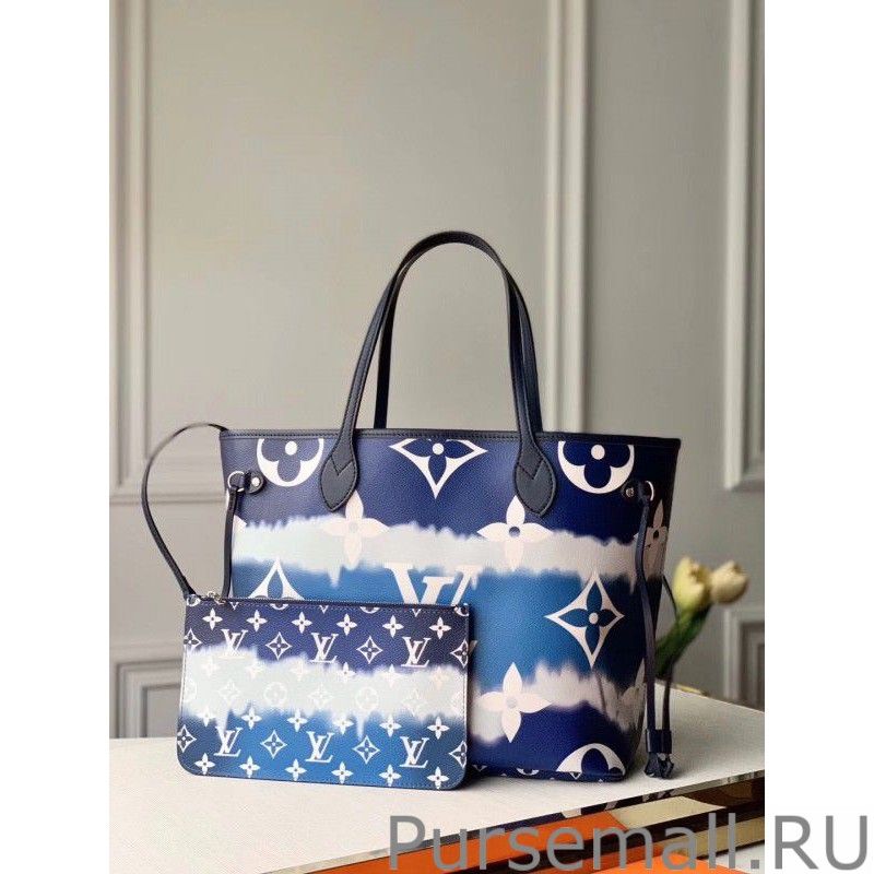 LV Escale Neverfull MM Bag M45128 - Image 4