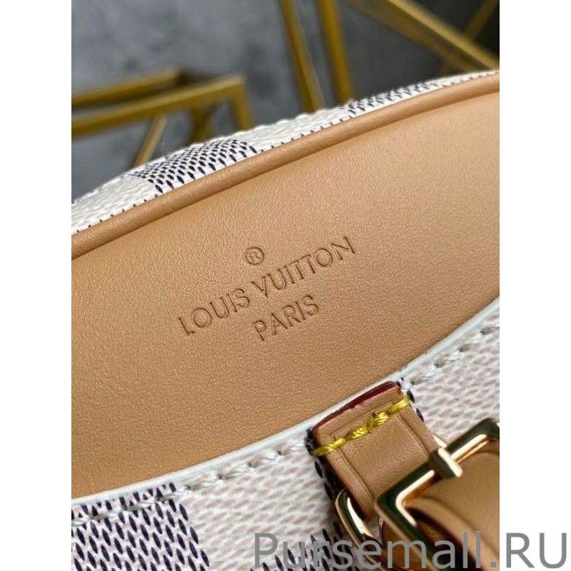 Mini Deauville Bag Damier Azur N50048 - Image 8