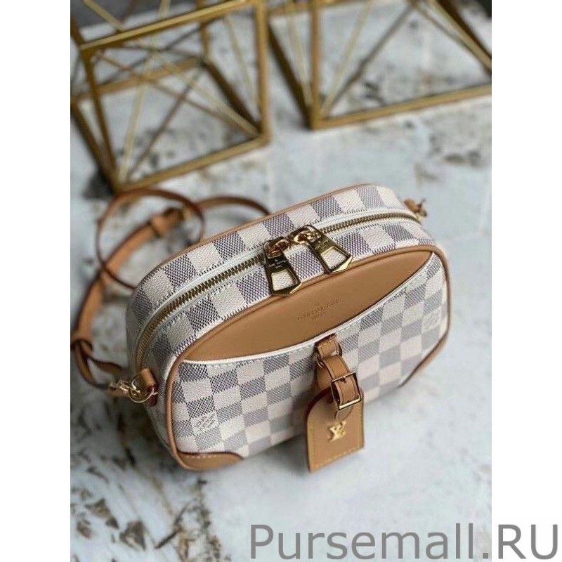 Mini Deauville Bag Damier Azur N50048 - Image 8