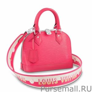Epi Alma BB Bag With Jacquard Strap M59346