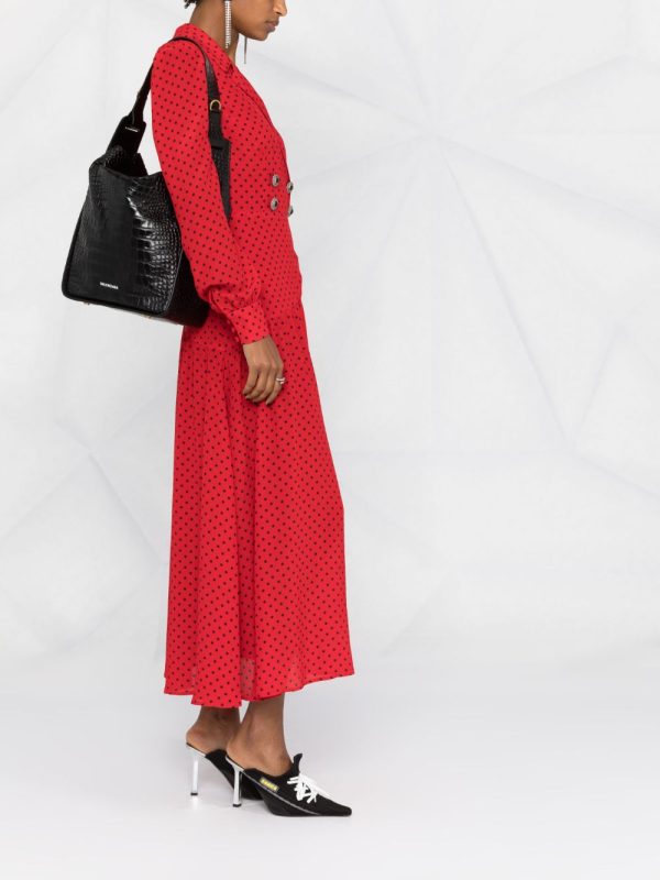 Balenciaga Crush denim shoulder bag - Image 2