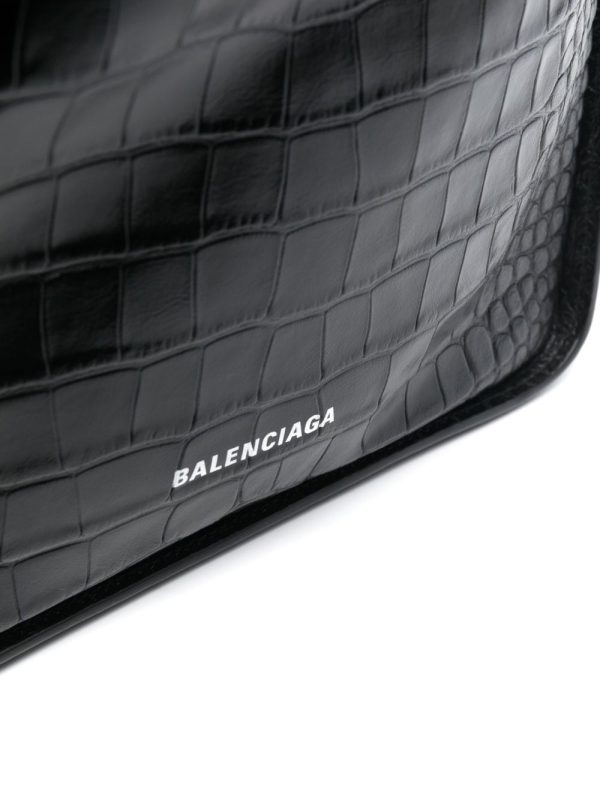 Balenciaga Crush denim shoulder bag - Image 5