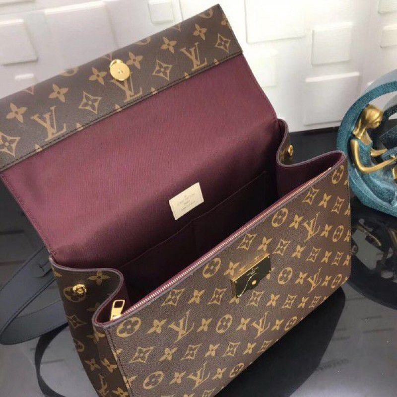 Monogram Cluny MM Bag With Braided Handle M44669 - Image 8