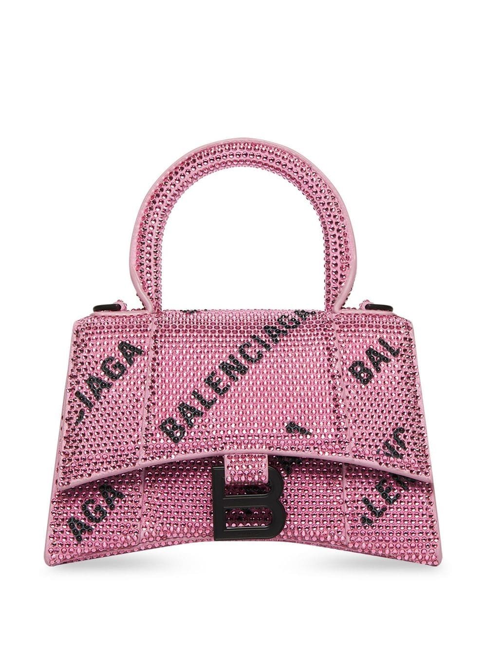 Balenciaga Hourglass XS studded tote bag
