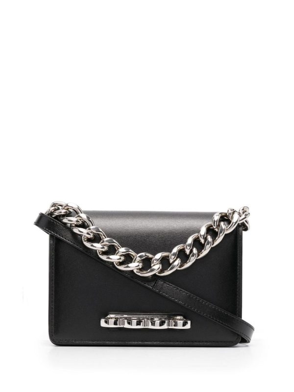 Alexander McQueen Four Ring mini bag