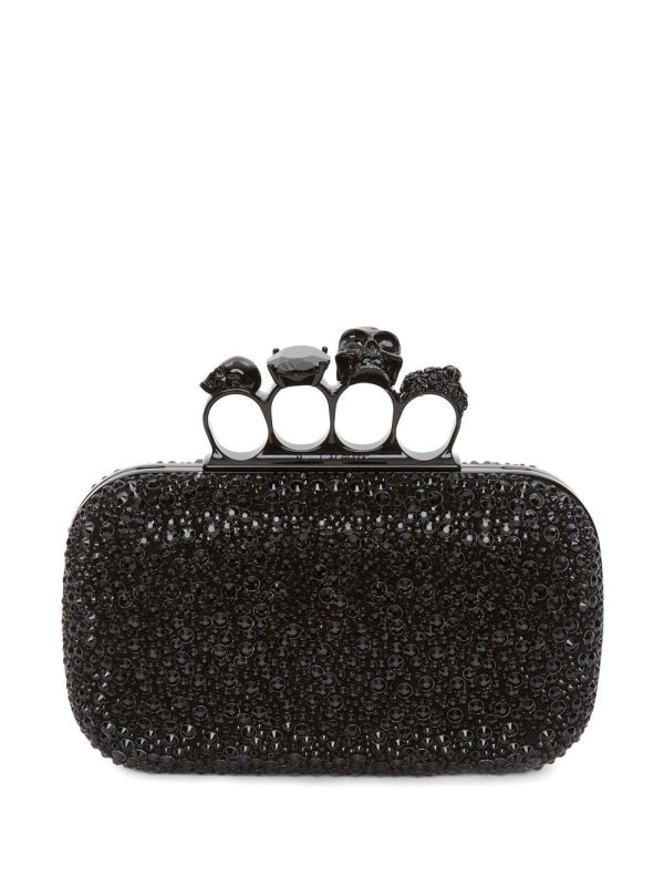 Alexander McQueen Four Ring clutch bag