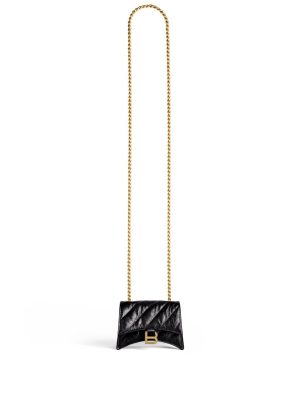 Balenciaga Crush log-plaque crossbody bag