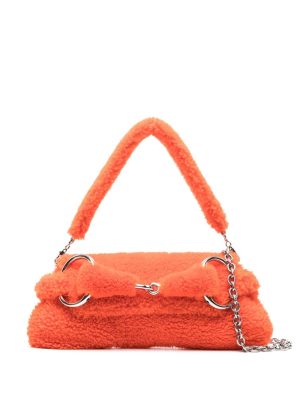 Gucci medium Horsebit shearling shoulder bag