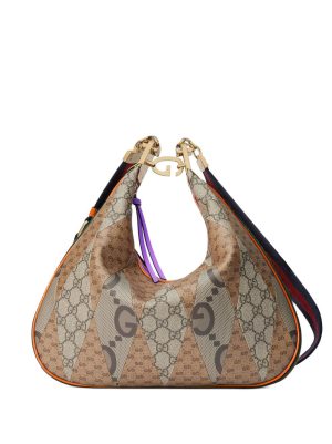 Gucci large Gucci Attache shoulder bag
