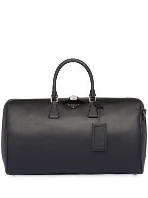 Prada Re-Nylon logo-plaque backpack
