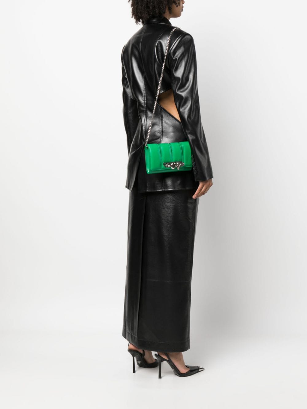 Alexander McQueen The Slash leather crossbody bag - Image 2