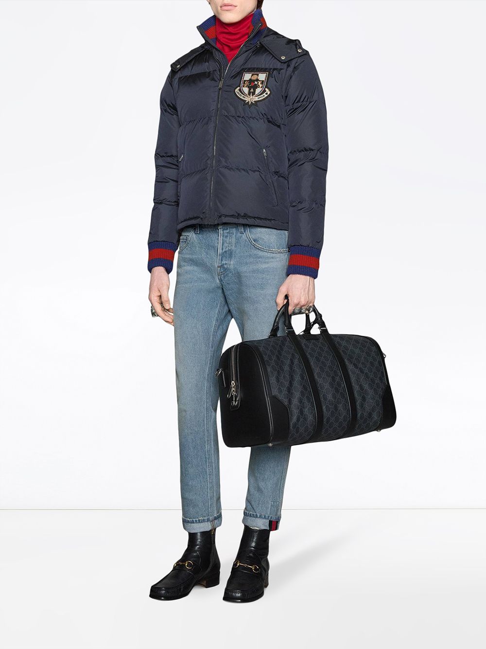 Gucci Soft GG Supreme carry-on duffle - Image 2