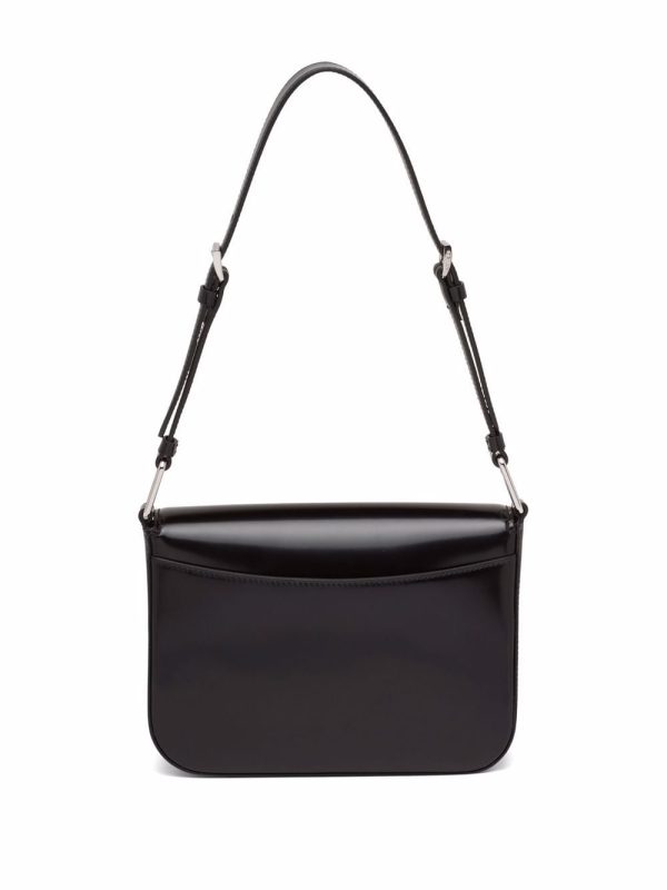 Prada brushed leather shoulder bag - Image 2