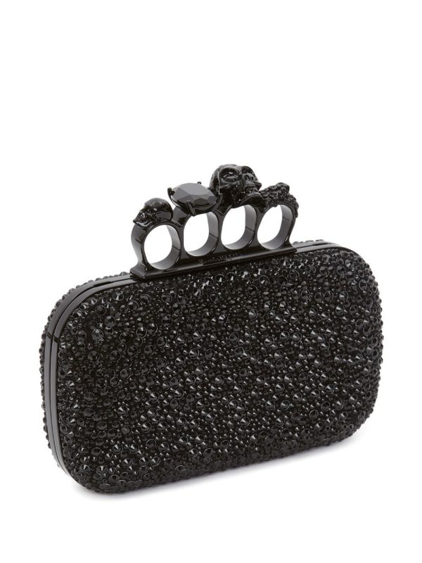 Alexander McQueen Four Ring clutch bag - Image 4