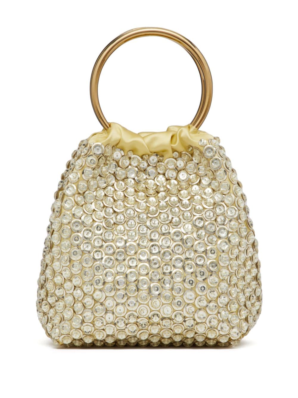 Valentino Garavani small Carry Secrets embroidered bucket bag - Image 3