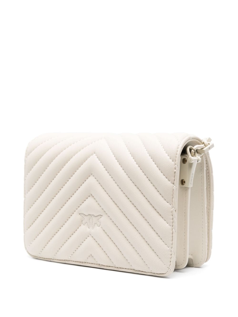 PINKO Love Click chevron crossbody bag - Image 3