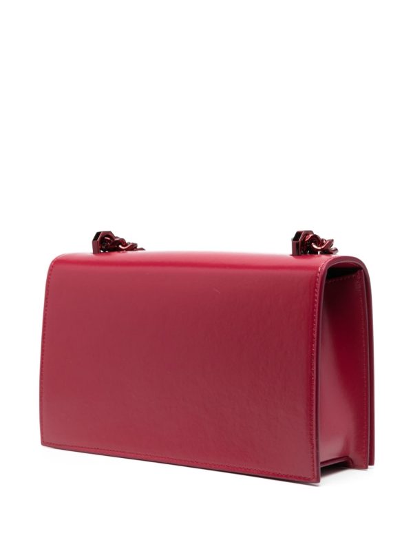 Alexander McQueen Four Ring handle leather shoulder bag - Image 4