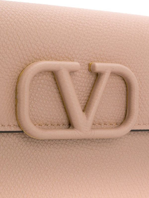 valentino Garavani VLogo Signature leather wallet-on-chain - Image 3