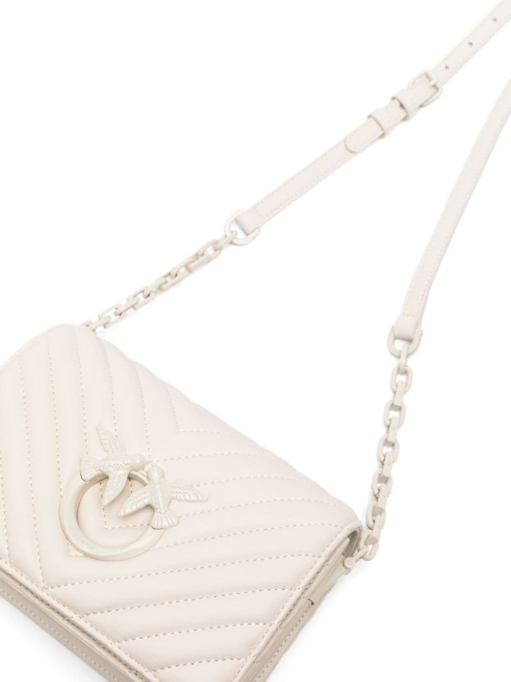 PINKO Love Click chevron crossbody bag - Image 4