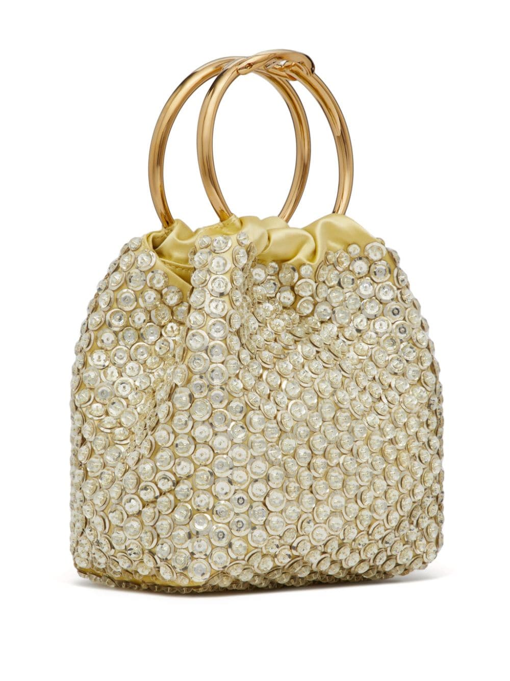 Valentino Garavani small Carry Secrets embroidered bucket bag - Image 4
