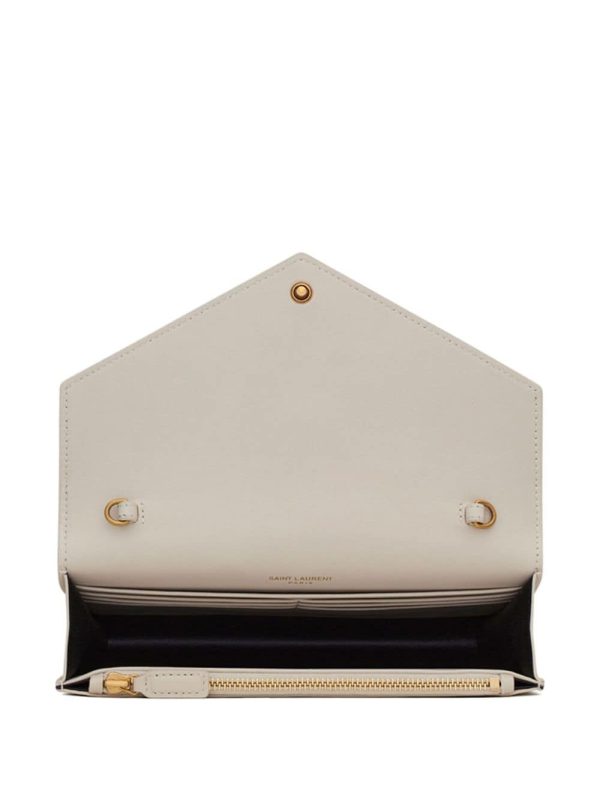 Saint Laurent Cassandre envelope leather bag - Image 4