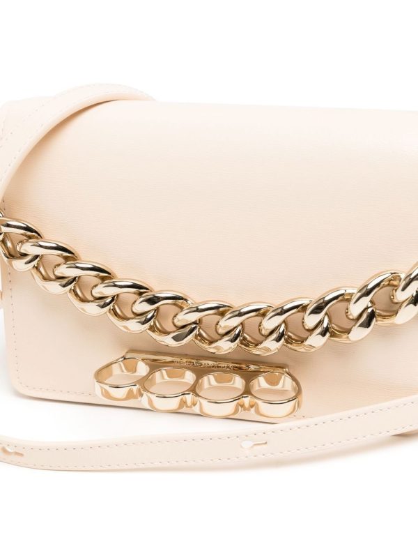 Alexander McQueen Four Ring Chain mini shoulder bag - Image 3