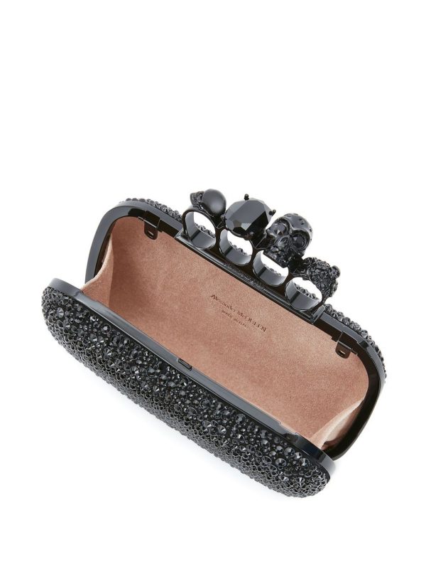 Alexander McQueen Four Ring clutch bag - Image 3