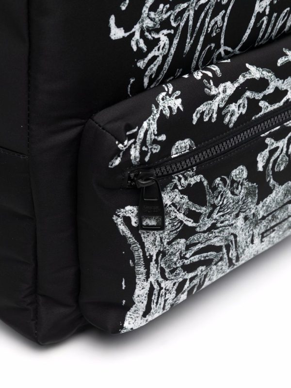 Alexander McQueen abstract-print backpack - Image 3