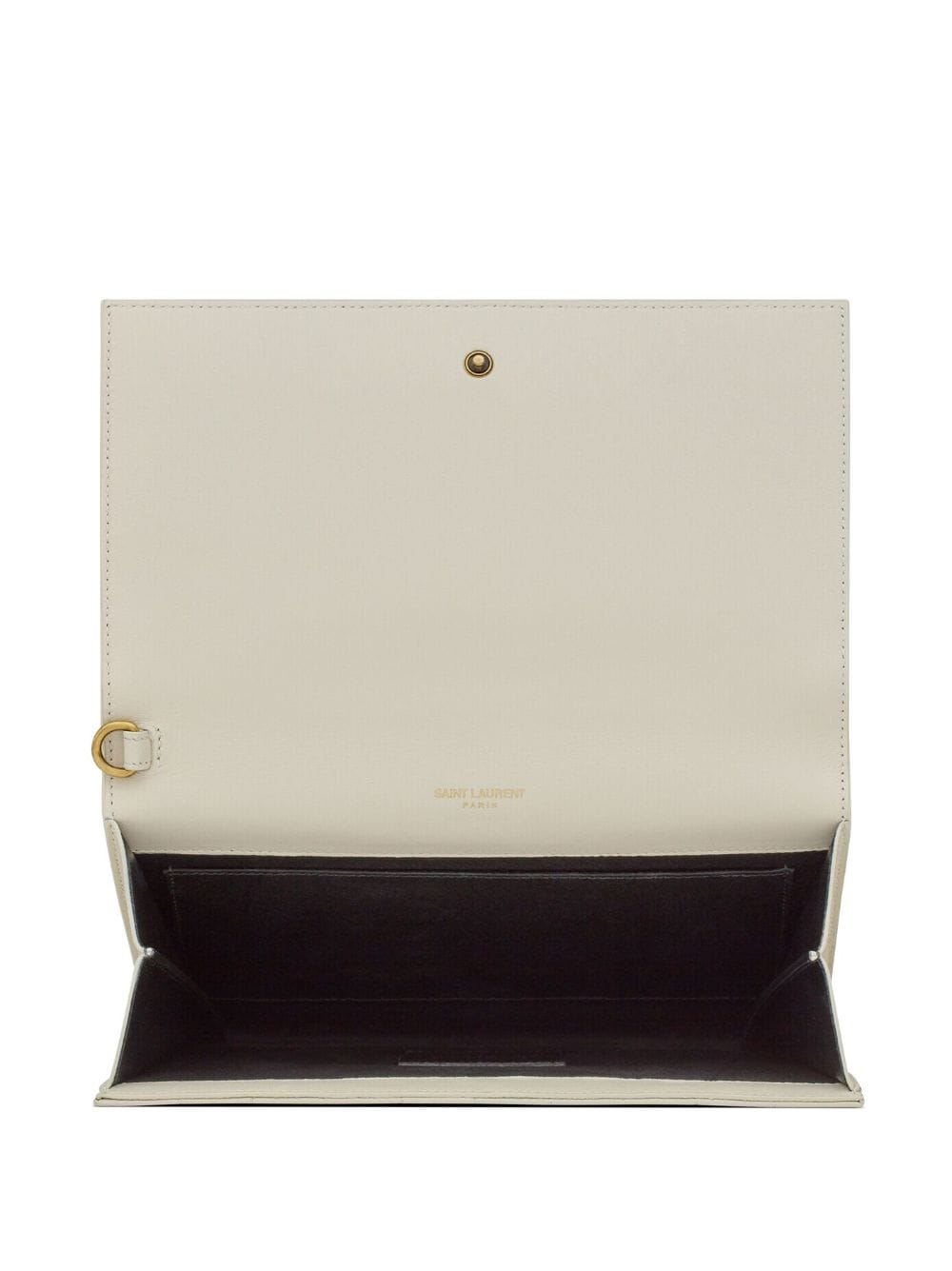 Saint Laurent Cassandre quilted leather clutch bag - Image 3