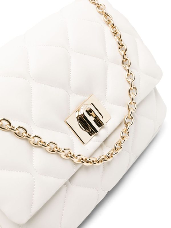 Furla 1927 quilted leather shoulder bag - Image 4