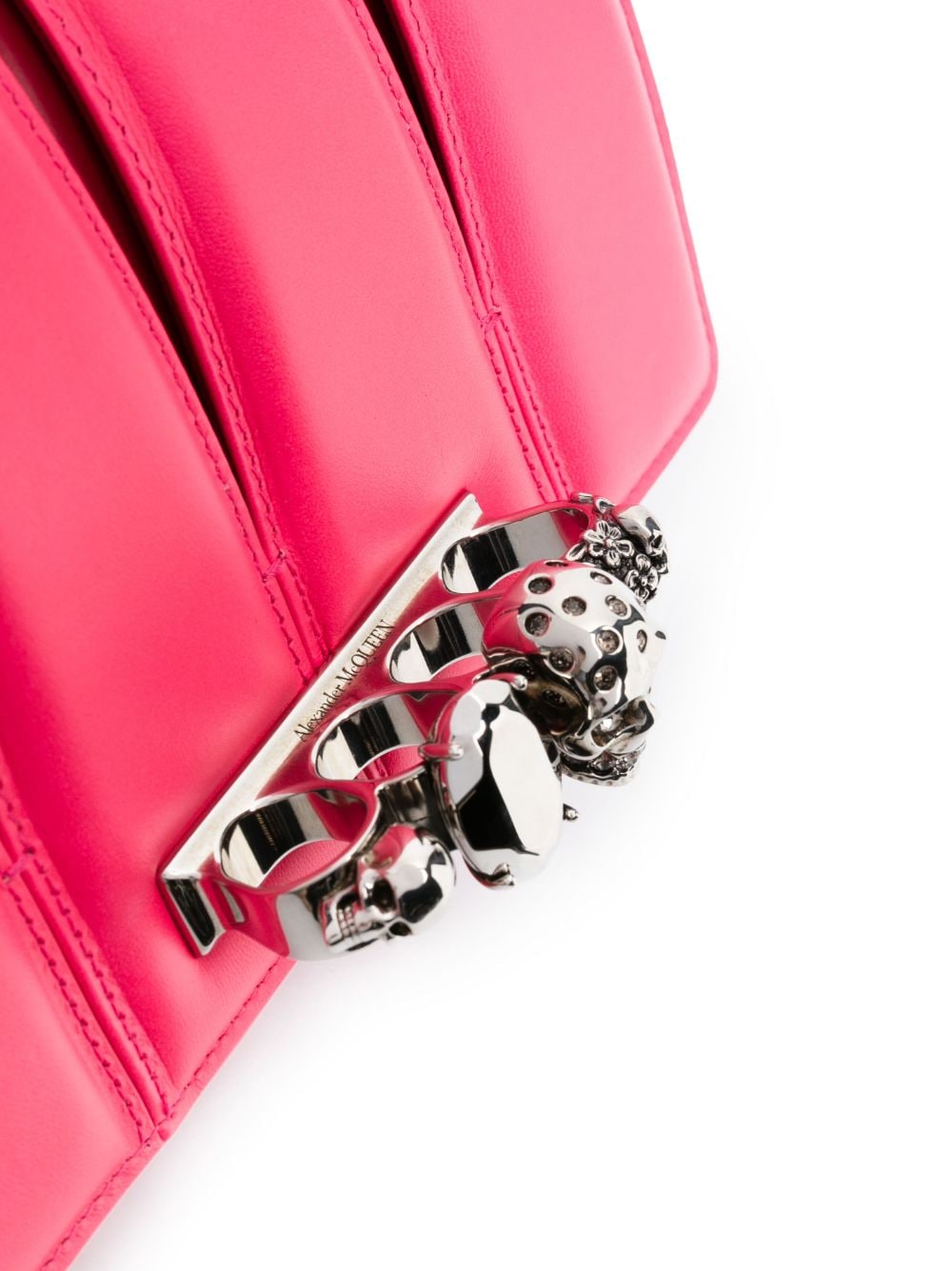 Alexander McQueen The Slash studded chain-link bag - Image 5