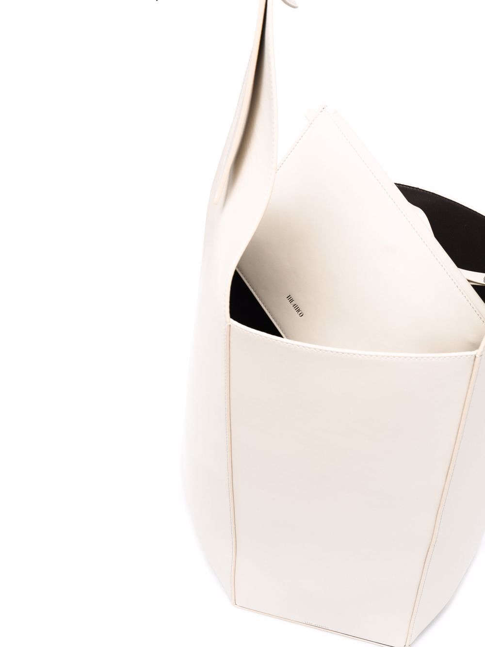 The Attico 12PM geometric leather tote bag - Image 6