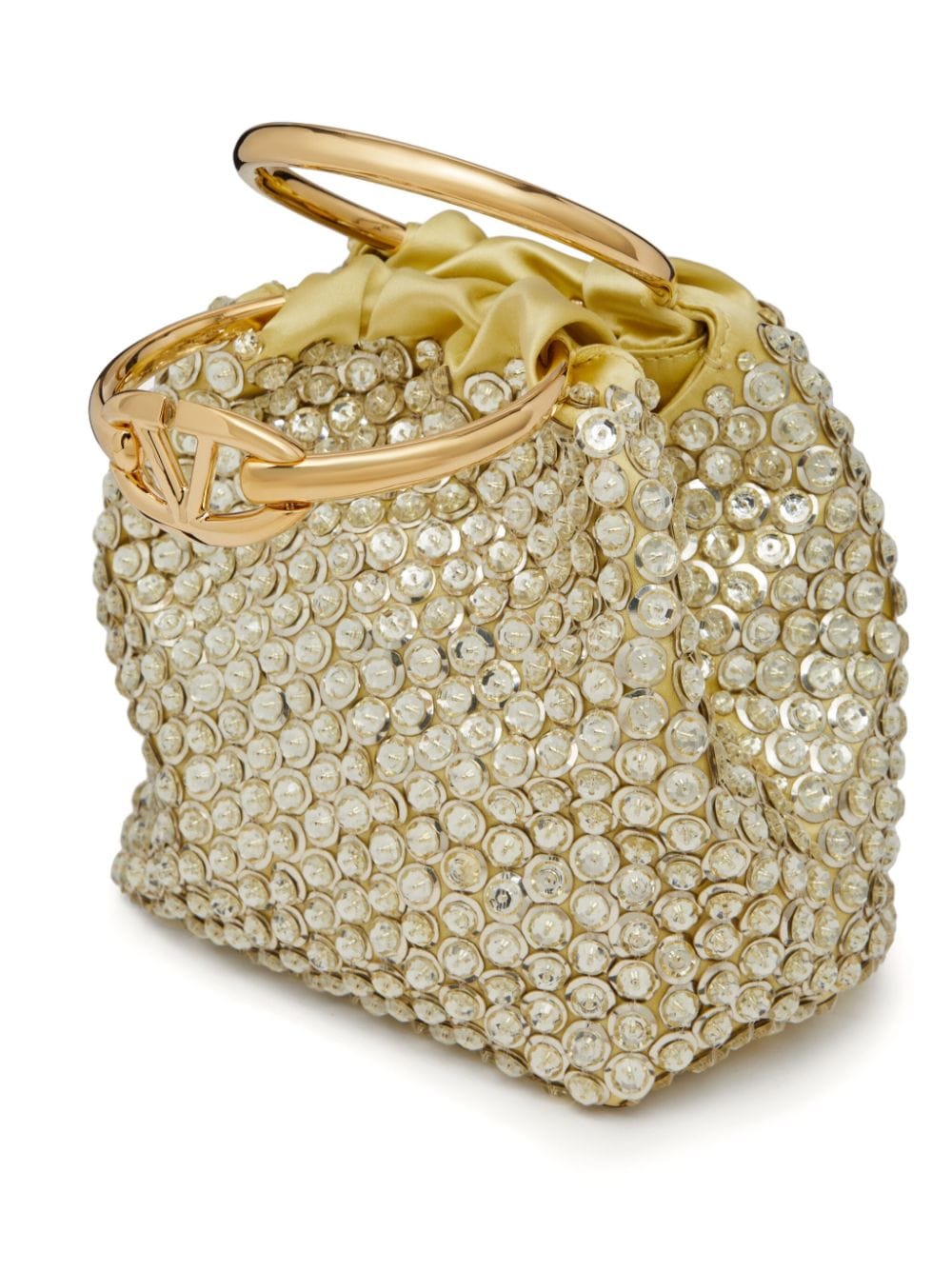 Valentino Garavani small Carry Secrets embroidered bucket bag - Image 6