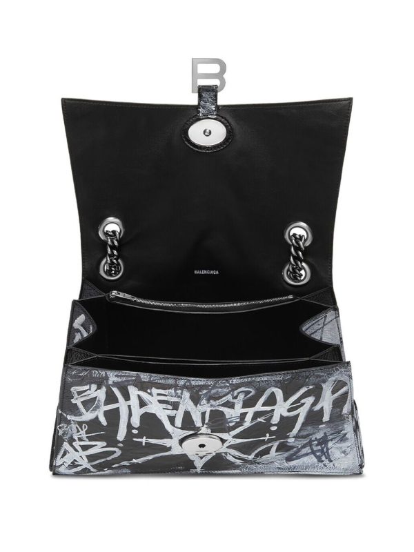 Balenciaga Crush leather shoulder bag - Image 5